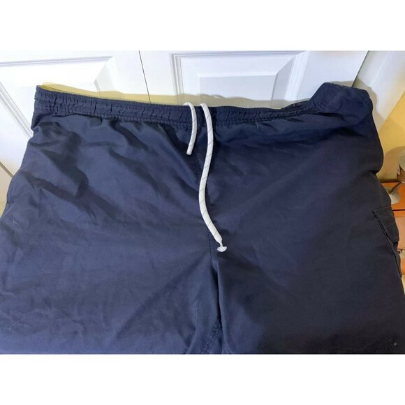 Chaps Men's‎ Sz XXL Lined Swim Short Trunks Blue - Picture 2 of 7